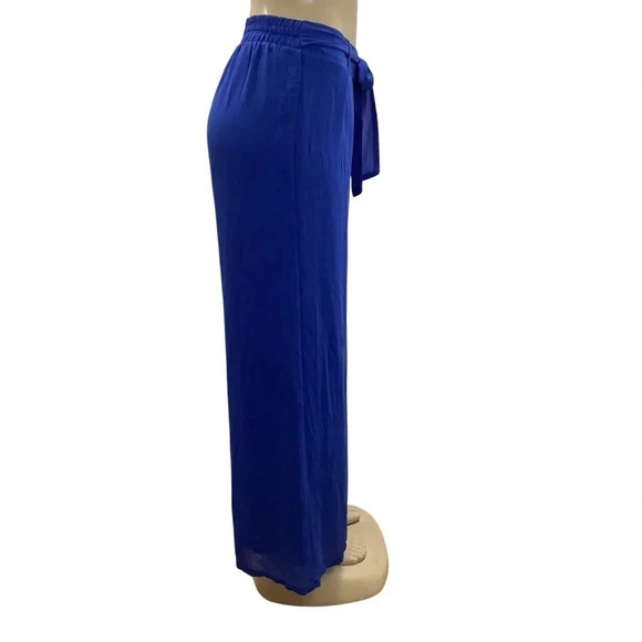 Miss Avenue Blue Wide Leg Pants Size Large (Preowned) - Picture 2 of 6
